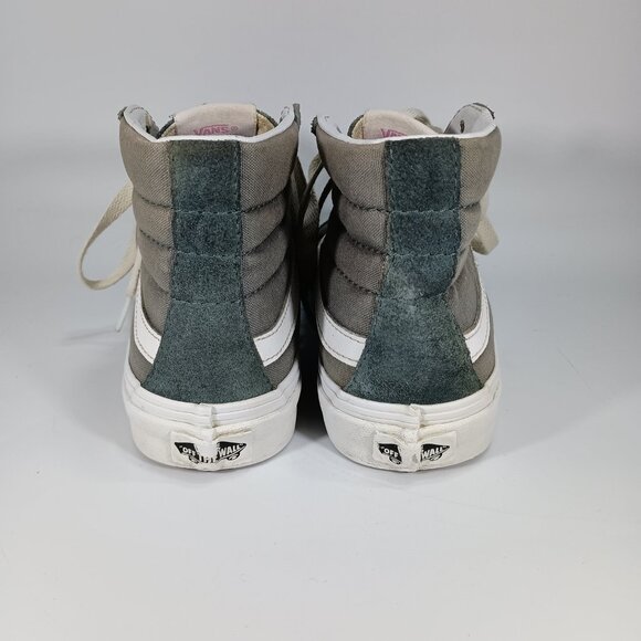 Vans ComfyCush Sk8-Hi SAMPLE Reissue Unisex Beech Marshmallow Sneakers Women's 6 - Picture 6 of 10